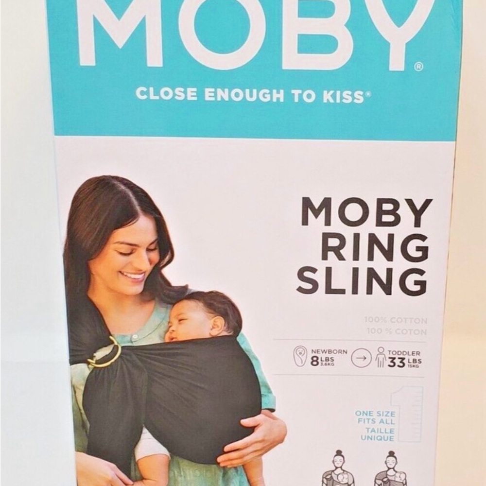 Moby Ring Sling in Black